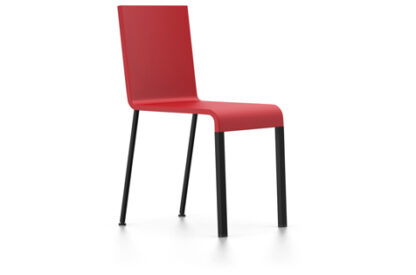 Vitra Chaise .03 – rouge signal – noir profond