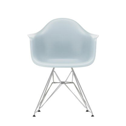 Vitra DAR Eames Plastic Armchair – gris polaire – chromé