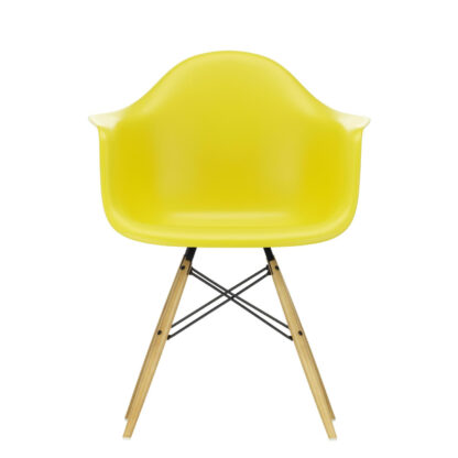Vitra DAW Eames Plastic Armchair – sunlight – érable jaune