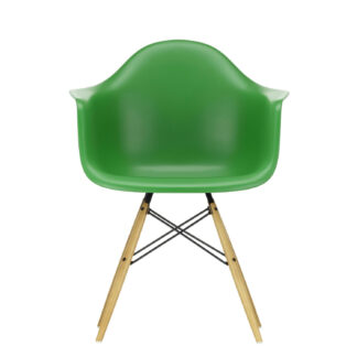 Vitra DAW Eames Plastic Armchair – vert – érable jaune