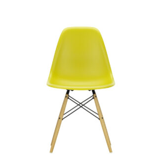 Vitra DSW Eames Plastic Sidechair – moutarde – érable jaune