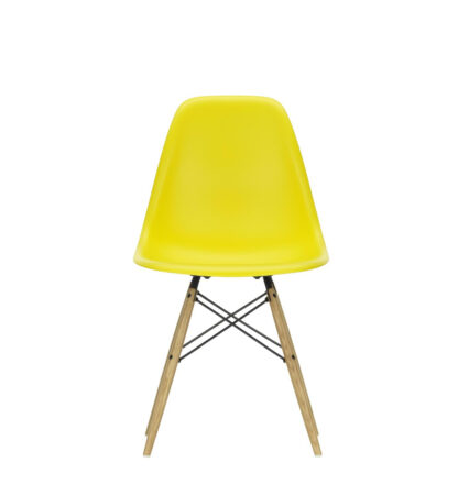 Vitra DSW Eames Plastic Sidechair – sunlight – Frêne couleur miel