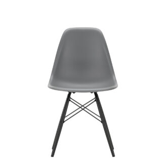 Vitra DSW Eames Plastic Sidechair – granite grey – érable noir