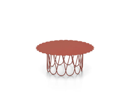 Vitra Table Flower – rouge – Ø80 cm