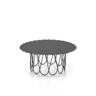 Vitra Table Flower – anthracite – Ø80 cm