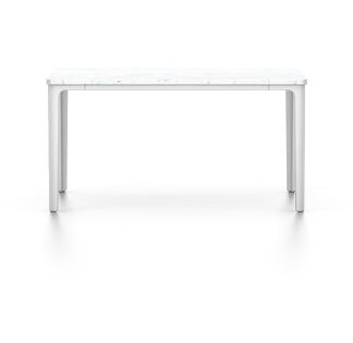 Vitra Plate Table 41x113cm – Marbre blanc