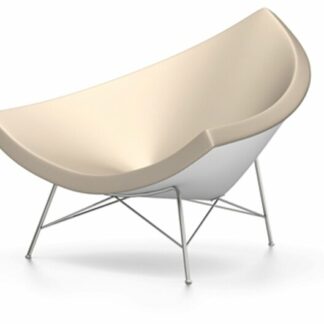 Vitra Coconut Chair – Cuir sable