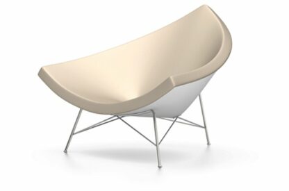 Vitra Coconut Chair – Cuir sable