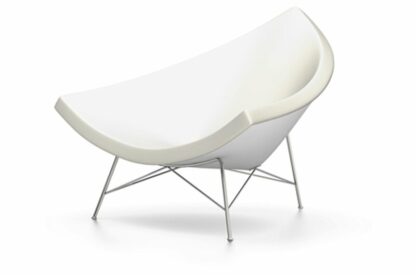 Vitra Coconut Chair – Cuir neige