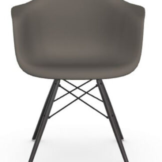 Vitra DAW Eames Plastic Armchair – granite grey – érable noir
