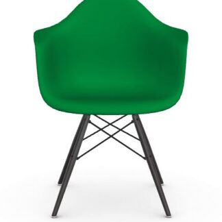 Vitra DAW Eames Plastic Armchair – vert – érable noir