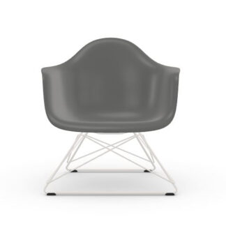 Vitra Outdoor Eames Plastic Chair LAR – granite grey – granite grey – blanc