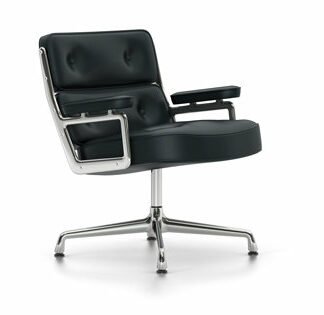 Vitra Lobby Chair ES 105 – Cuir nero