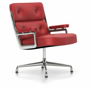 Vitra Lobby Chair ES 108 – Cuir rouge