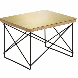 Vitra Table Occasional LTR – feuille d’or – noir