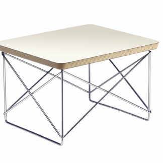 Vitra Table Occasional LTR – blanc – chromé