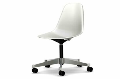 Vitra Chaise de bureau Eames Plastic Side PSCC – blanc