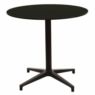 Vitra Table bistro indoor – noir – rond, Ø 79 cm