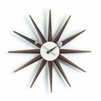 Vitra Sunburst Clock – noyer